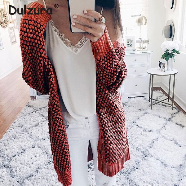 casual women plaid cardigans sweaters new 2019 autumn winter long knitting fashion warm single breasted elegant outerwear, White
casual women plaid cardigans sweaters new 2019 autumn winter long knitting fashion warm single breasted elegant outerwear, White
