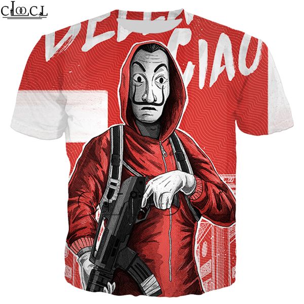 2020 new la casa de papel 3d print t shirt women men money heist the paper house fashion streetwear, White;black
2020 new la casa de papel 3d print t shirt women men money heist the paper house fashion streetwear, White;black