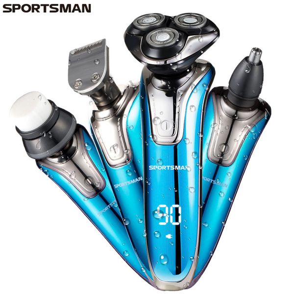 men three-headed electric shaver 4 in 1 beard rechargeable travel trimmer razor blades shavers for mens shavers barba maquina
men three-headed electric shaver 4 in 1 beard rechargeable travel trimmer razor blades shavers for mens shavers barba maquina