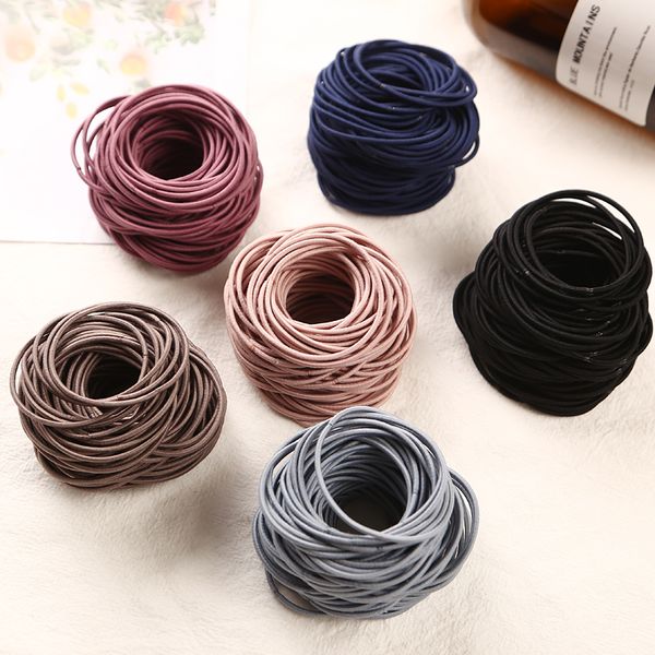 2018 new fashion 100pcs/lot 5cm size thin elastic rubber bands korean style basic girl women headwear hair accessories tie gum, Slivery;white
2018 new fashion 100pcs/lot 5cm size thin elastic rubber bands korean style basic girl women headwear hair accessories tie gum, Slivery;white