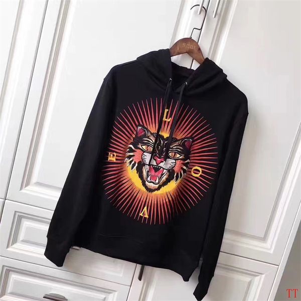men brand desgin hooded sweatshirt embroidered angry cat tiger and 3d printed effect sweat hoodie pullover sale, Black
men brand desgin hooded sweatshirt embroidered angry cat tiger and 3d printed effect sweat hoodie pullover sale, Black