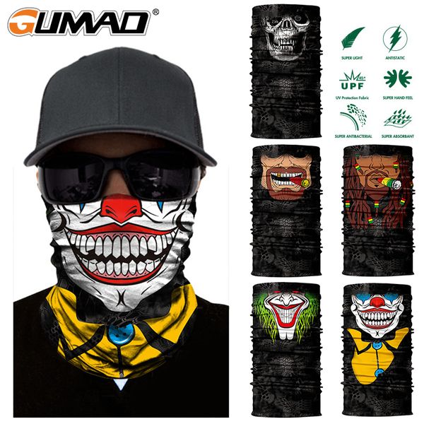 3d skull clown seamless magic neck gaiter face shield warm outdoor cycling fishing biker bandana headband scarf men women mask, Black
3d skull clown seamless magic neck gaiter face shield warm outdoor cycling fishing biker bandana headband scarf men women mask, Black