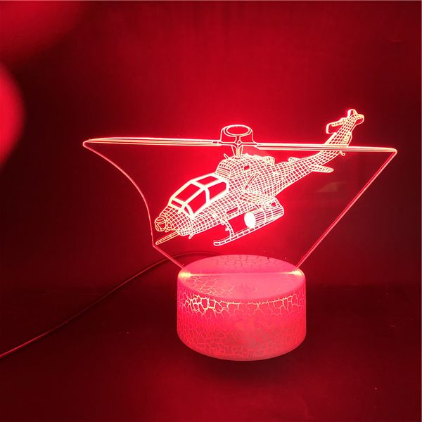 3d lamp the helicopter the alarm clock base phone bluetooth control for decoration battery powered usb led night light lamp
3d lamp the helicopter the alarm clock base phone bluetooth control for decoration battery powered usb led night light lamp
