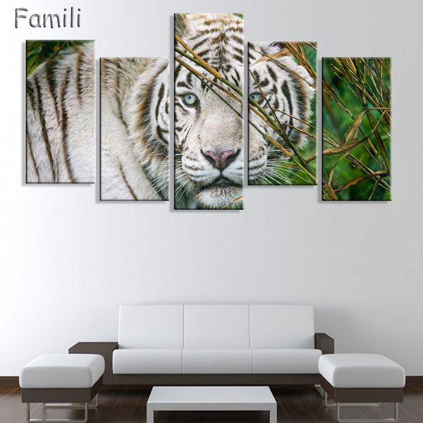 5pcs/set modern printed tiger canvas painting cuadros picture animal landscape oil paintings for living room (no frame
5pcs/set modern printed tiger canvas painting cuadros picture animal landscape oil paintings for living room (no frame