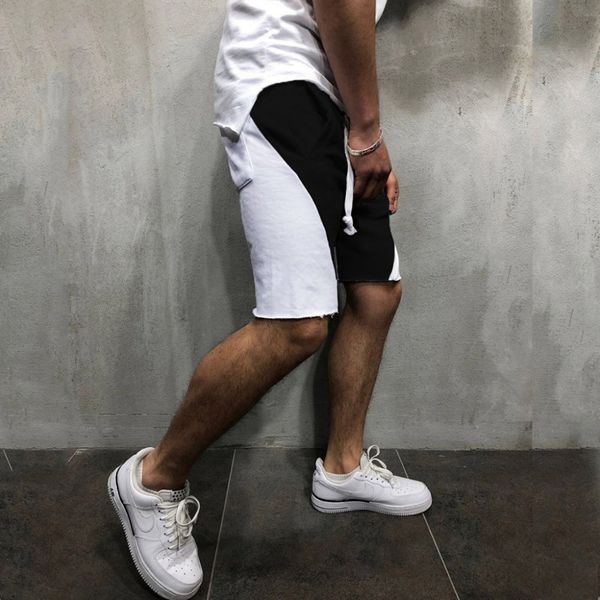 men's sport short fashion men casual sport patchwork elastic waist trousers short fitness homme pantalones cortos gym t#, Black;blue
men's sport short fashion men casual sport patchwork elastic waist trousers short fitness homme pantalones cortos gym t#, Black;blue