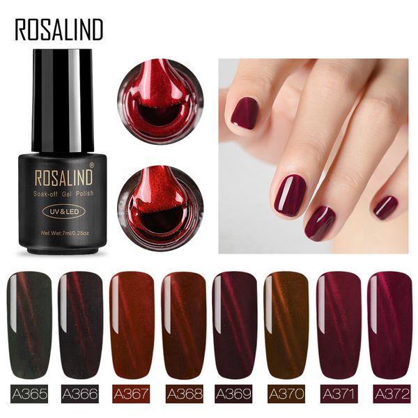 rosalind 7ml cat eye series nail polish a361-372 nail art gel soak off gel polish semi vernis permanent lacquer, Red;pink
rosalind 7ml cat eye series nail polish a361-372 nail art gel soak off gel polish semi vernis permanent lacquer, Red;pink