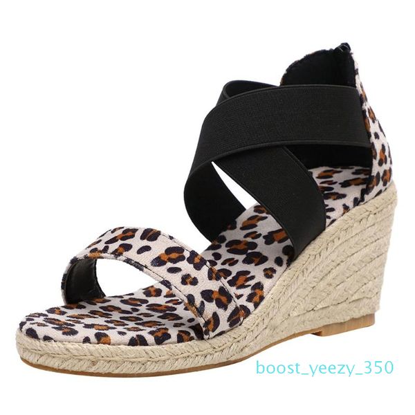 sagace 2020 wedges shoes for women open toe breathable beach women sandals zipper leopard print scarpe donna tacco sandali b35, Black
sagace 2020 wedges shoes for women open toe breathable beach women sandals zipper leopard print scarpe donna tacco sandali b35, Black