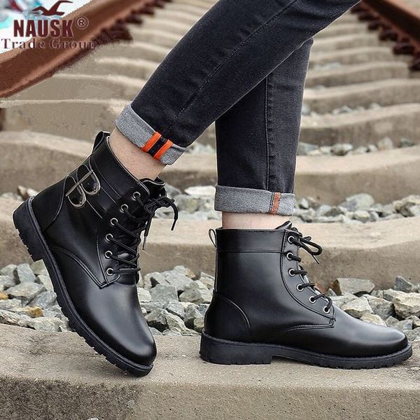 men boots fashion autumn winter men soft leather brogue boots big size black/brown british style lace-up ankle
men boots fashion autumn winter men soft leather brogue boots big size black/brown british style lace-up ankle