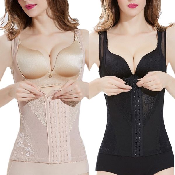 waist trainer lace control slim corset underwear body shaper tummy shapewear plus size women slimming belt, Black;white
waist trainer lace control slim corset underwear body shaper tummy shapewear plus size women slimming belt, Black;white