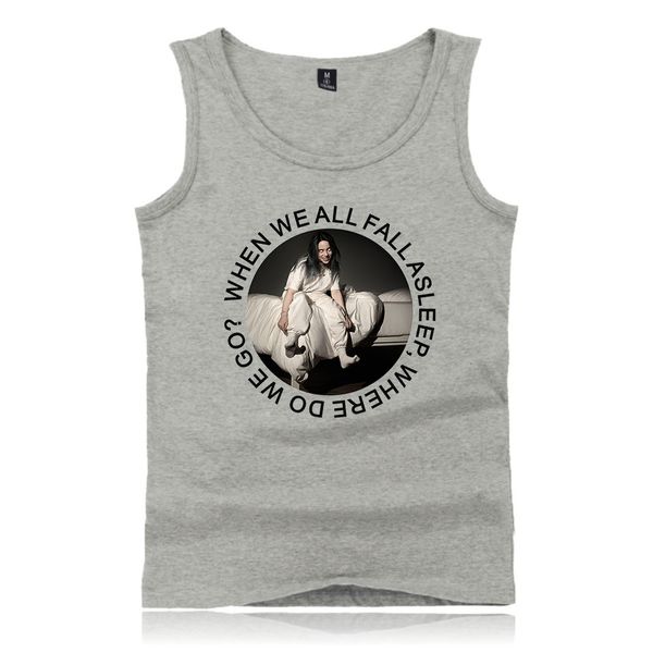 женщины верхней части бака billie eilish tank tops casual harajuku рукавов мужчины / женщины одежда жилет женщин рубашки kpop плюс размер ha, White
женщины верхней части бака billie eilish tank tops casual harajuku рукавов мужчины / женщины одежда жилет женщин рубашки kpop плюс размер ha, White
