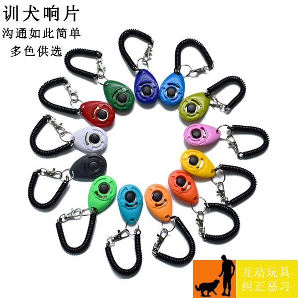 1pc pet cat dog training clicker plastic dogs click trainer aid too adjustable wrist strap sound key chain dog whistle po064
1pc pet cat dog training clicker plastic dogs click trainer aid too adjustable wrist strap sound key chain dog whistle po064