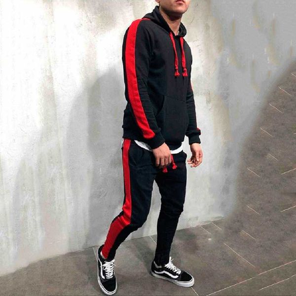 2 шт наборы tracksuit мужчины новая марка осень зима толстовка с капюшоном + drawstring брюки мужской нашивки лоскутная толстовки bigsweety, Gray
2 шт наборы tracksuit мужчины новая марка осень зима толстовка с капюшоном + drawstring брюки мужской нашивки лоскутная толстовки bigsweety, Gray