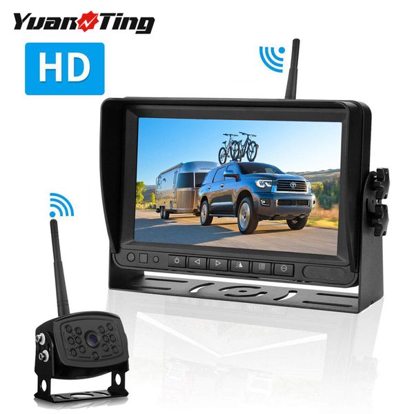 yuanting hd digital wireless backup night vision camera ip69 + 7'' monitor highway observation system for rvs trailers trucks car
yuanting hd digital wireless backup night vision camera ip69 + 7'' monitor highway observation system for rvs trailers trucks car