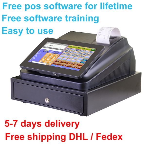 with professional pos software 10 inch touch screen pos system ecr cash register machine for restaurant or retail store
with professional pos software 10 inch touch screen pos system ecr cash register machine for restaurant or retail store