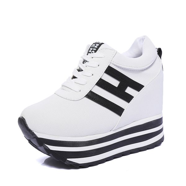 women's elevator shoes canvas platform sneakers hidden wedge shoes 2019 spring new fashion female casual platformy vulcanized chunky sh, Black
women's elevator shoes canvas platform sneakers hidden wedge shoes 2019 spring new fashion female casual platformy vulcanized chunky sh, Black