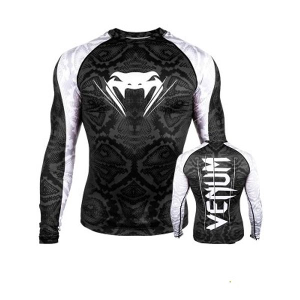 venum mma t-shirts men's tights rashguard jiu jusit t-shirt bjj gi rash guard breathable gym muay thai sportwear mma boxing jerseys, White;black
venum mma t-shirts men's tights rashguard jiu jusit t-shirt bjj gi rash guard breathable gym muay thai sportwear mma boxing jerseys, White;black
