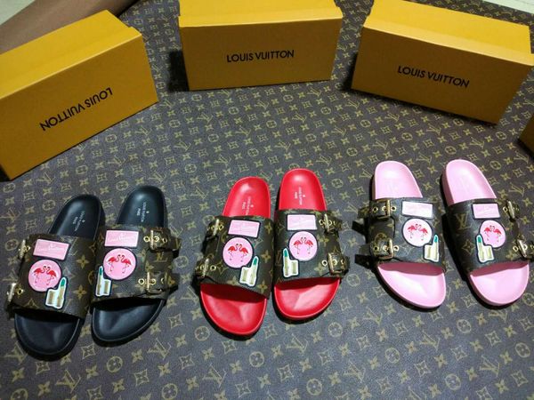 2020 new style men's and women's sandals, simple and stylish, designed by casual designers, comfortable pigskin sandals, Black
2020 new style men's and women's sandals, simple and stylish, designed by casual designers, comfortable pigskin sandals, Black