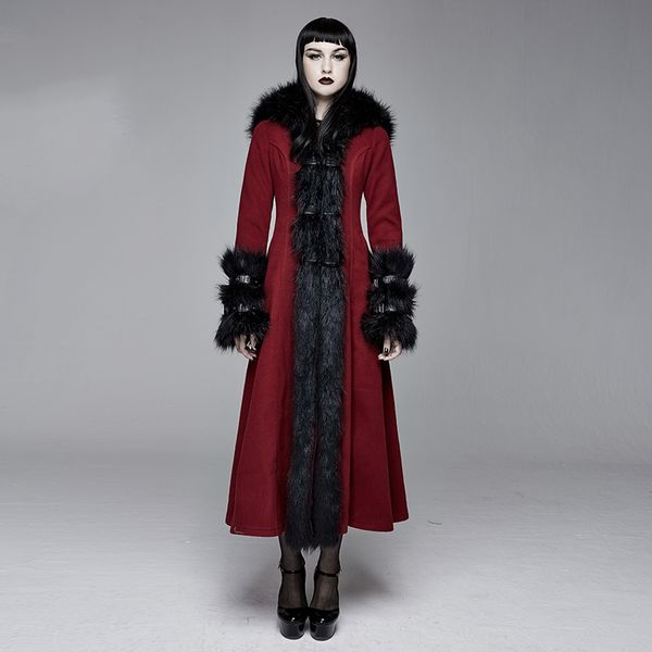 devil fashion retro red ladies feather warm wool coat pocket party long coat warm winter women, Black
devil fashion retro red ladies feather warm wool coat pocket party long coat warm winter women, Black