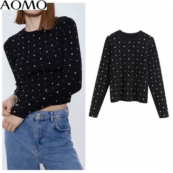 aomo 2020 chic chic женщин заклепки черный тонкий свитер урожай дамы сексуальные трикотажные вершины be237a, White;black
aomo 2020 chic chic женщин заклепки черный тонкий свитер урожай дамы сексуальные трикотажные вершины be237a, White;black