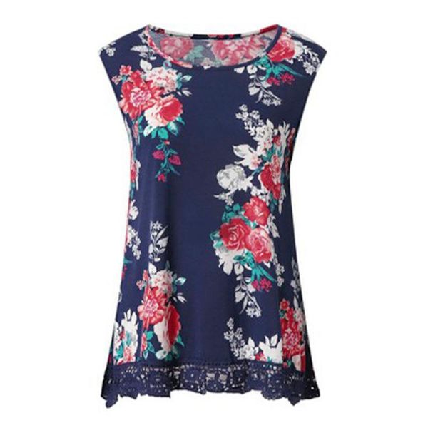 casual loose dating fashion ladies sleeveless lace hem floral crew neck daily splice women t-shirt summer, White
casual loose dating fashion ladies sleeveless lace hem floral crew neck daily splice women t-shirt summer, White