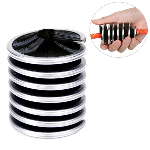 portable stainless rope cleaning brush rock climbing caving durable rope washing brush for outdoor climbing tool accessories
portable stainless rope cleaning brush rock climbing caving durable rope washing brush for outdoor climbing tool accessories