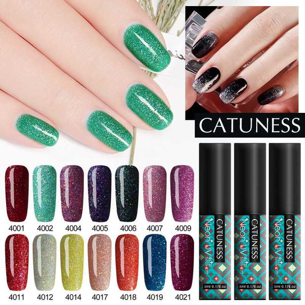 catuness glitter gel polish semi-permanent uv gel for nail polish neon nail soak off shiny bling, Red;pink
catuness glitter gel polish semi-permanent uv gel for nail polish neon nail soak off shiny bling, Red;pink