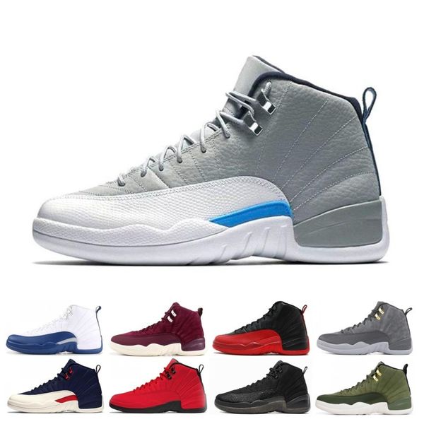 2019 Winterized Gym Red 12 12s Mens Basketball Shoes College Navy Wings Black CNY Bulls University Blue men Sport Sneakers Size 7-13
2019 Winterized Gym Red 12 12s Mens Basketball Shoes College Navy Wings Black CNY Bulls University Blue men Sport Sneakers Size 7-13