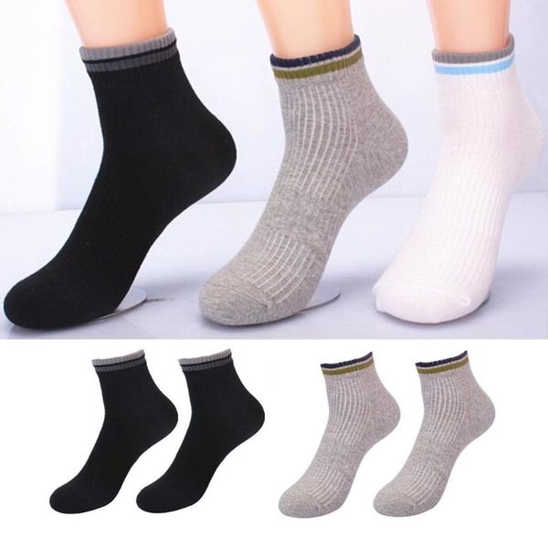summer casual men cotton breathable absorbent stripe edge sports short socks, Black
summer casual men cotton breathable absorbent stripe edge sports short socks, Black
