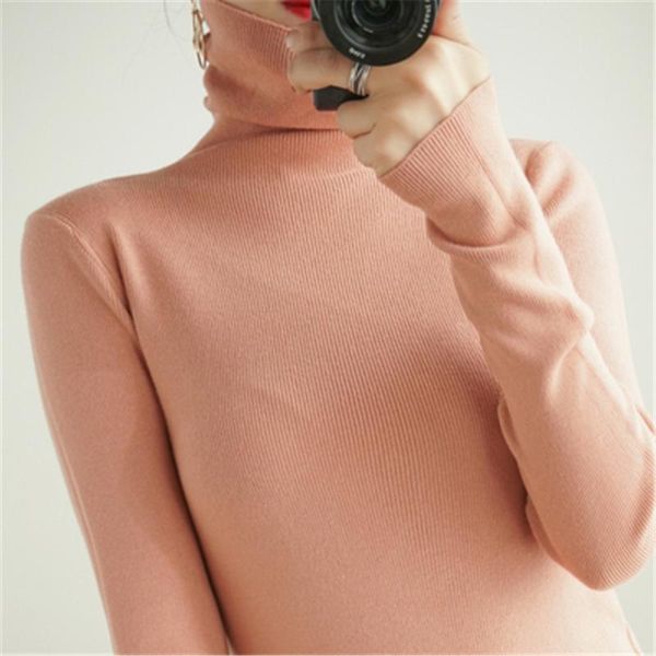 autumn and winter 2020 new korean cashmere sweater women high collar pullover fashion sweater warm bottom, White;black
autumn and winter 2020 new korean cashmere sweater women high collar pullover fashion sweater warm bottom, White;black