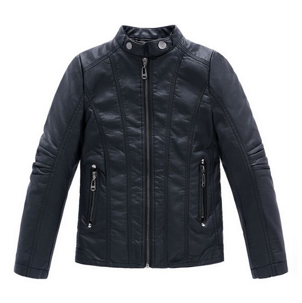 new 2018 boys leather jacket stand collar motorcycle style pu leather jackets kids casual jackets boys outdoor coat clothes, Blue;gray
new 2018 boys leather jacket stand collar motorcycle style pu leather jackets kids casual jackets boys outdoor coat clothes, Blue;gray