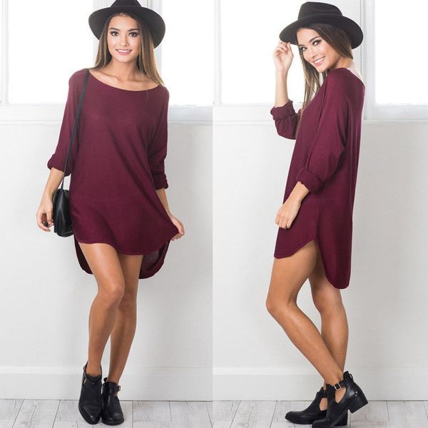 2017 летнее платье sexy women beach dress solid o-образным вырезом с длинным рукавом повседневное платье элегантный вечерние длинные платья, Black;gray
2017 летнее платье sexy women beach dress solid o-образным вырезом с длинным рукавом повседневное платье элегантный вечерние длинные платья, Black;gray