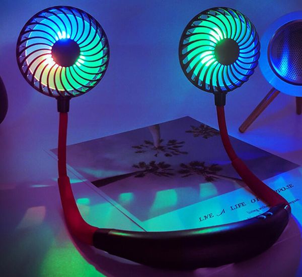 2020 led light portable usb rechargeable neckband lazy neck hanging dual cooling mini fan sport 360 degree rotating colorful fan 20x
2020 led light portable usb rechargeable neckband lazy neck hanging dual cooling mini fan sport 360 degree rotating colorful fan 20x