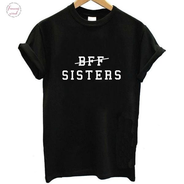 bff sisters letter print t shirt women short sleeve o neck loose tshirt 2019 summer women tee shirt camisetas mujer, White
bff sisters letter print t shirt women short sleeve o neck loose tshirt 2019 summer women tee shirt camisetas mujer, White