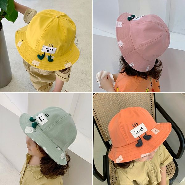 children's autumn thin fashion cute boys and bucket bucket hat girls sunshade baby fisherman hat, Yellow
children's autumn thin fashion cute boys and bucket bucket hat girls sunshade baby fisherman hat, Yellow