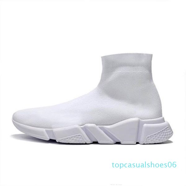 2020 designer sock speed trainer triple platform shoe black white men women fashion sneakers glitter fashion mens casual shoes 36-45 t06
2020 designer sock speed trainer triple platform shoe black white men women fashion sneakers glitter fashion mens casual shoes 36-45 t06