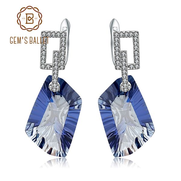 gem's ballet 42.39ct irregular 925 sterling silver earrings natural iolite blue mystic quartz gemstone drop earrings jewelry cj191201, Golden
gem's ballet 42.39ct irregular 925 sterling silver earrings natural iolite blue mystic quartz gemstone drop earrings jewelry cj191201, Golden