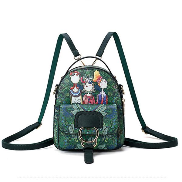 backpacks for female 2018 new fashion cartoon print cross bag personality pu shoulder bag multi-purpose wild small backpack
backpacks for female 2018 new fashion cartoon print cross bag personality pu shoulder bag multi-purpose wild small backpack