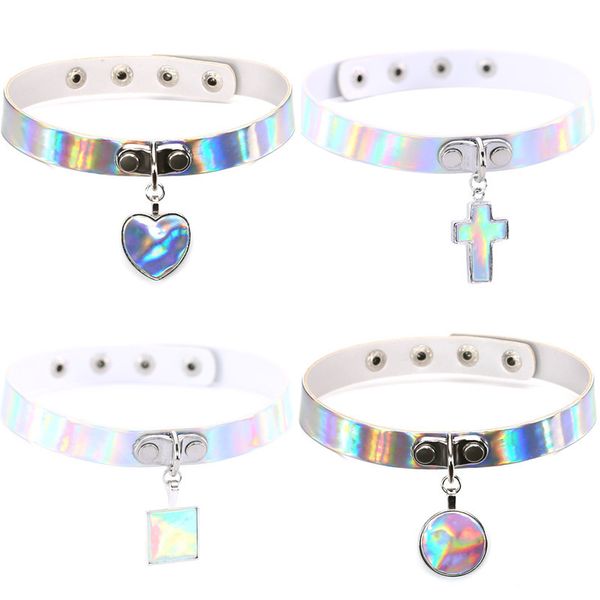 diezi punk harajuku heart round bell leather cross necklace women bondage choker gothic necklace jewelry rock jewelry gift, Silver
diezi punk harajuku heart round bell leather cross necklace women bondage choker gothic necklace jewelry rock jewelry gift, Silver