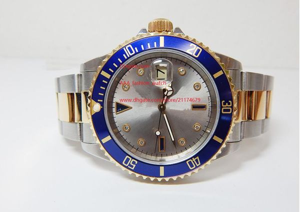luxury sapphire blue luminescent watch 40mm ceramic two tone gold 116613 116613lb asia automatic 2813 movement mens watches, Slivery;brown
luxury sapphire blue luminescent watch 40mm ceramic two tone gold 116613 116613lb asia automatic 2813 movement mens watches, Slivery;brown
