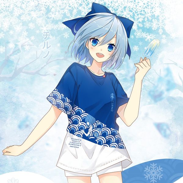 аниме touhou project cirno мужская футболка повседневная женская футболка с коротким рукавом косплей унисекс лето свободные круглый вырез пу, White;black
аниме touhou project cirno мужская футболка повседневная женская футболка с коротким рукавом косплей унисекс лето свободные круглый вырез пу, White;black