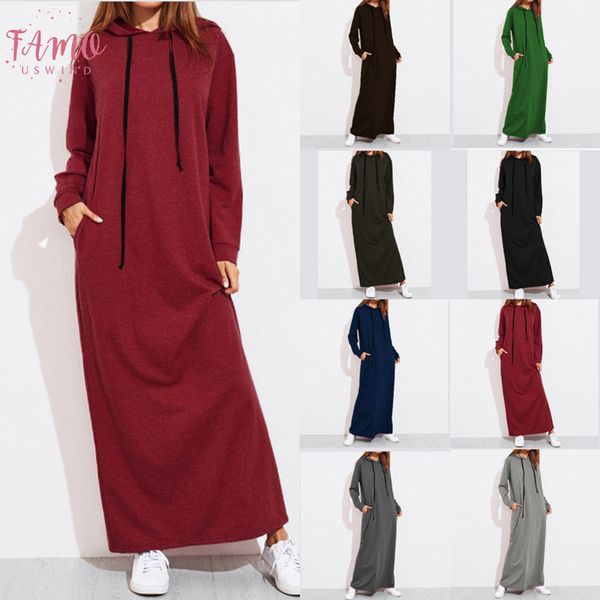 plus size women maxi dress autumn hooded dress sweatshirt female long sleeve hoodies winter pullover vestido robe femme, Black;gray
plus size women maxi dress autumn hooded dress sweatshirt female long sleeve hoodies winter pullover vestido robe femme, Black;gray