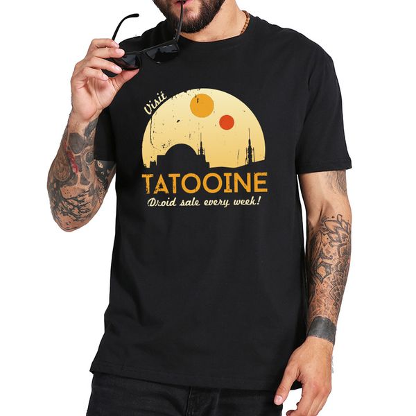 eu size 100% cotton t shirt tatooine t-shirt comfortable round neck tee, White;black
eu size 100% cotton t shirt tatooine t-shirt comfortable round neck tee, White;black
