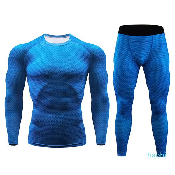 fashion-2019 new elastic quick-drying men's running suit compression sports suit tight tights clothes gym fitness sportswear, Black;blue
fashion-2019 new elastic quick-drying men's running suit compression sports suit tight tights clothes gym fitness sportswear, Black;blue
