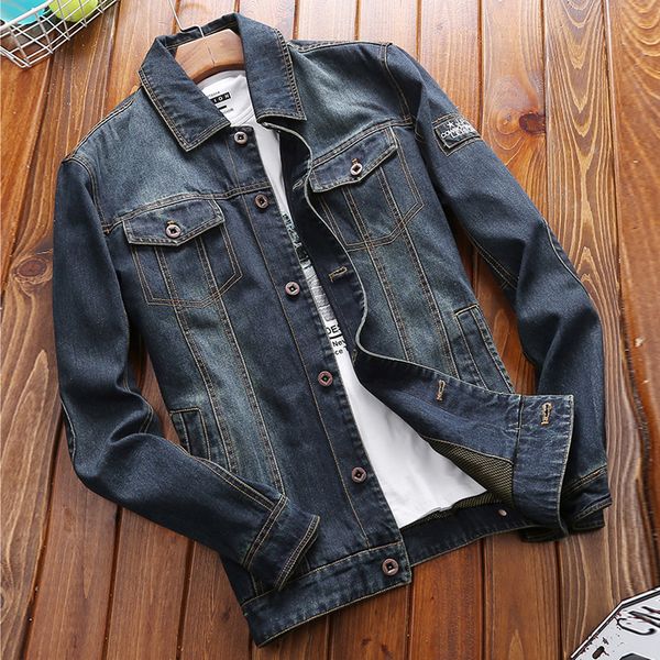 spring and autumn young mans denim jacket xxxxl plus size loose jeans jackets suit coats european style man streetwear fashion, Black;brown
spring and autumn young mans denim jacket xxxxl plus size loose jeans jackets suit coats european style man streetwear fashion, Black;brown