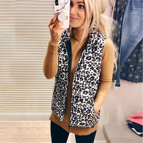 hirigin осень зима женщины вниз leopard prined жилет мода женский жилет без рукавов куртки теплый пуховик tops одежда, Black;white
hirigin осень зима женщины вниз leopard prined жилет мода женский жилет без рукавов куртки теплый пуховик tops одежда, Black;white