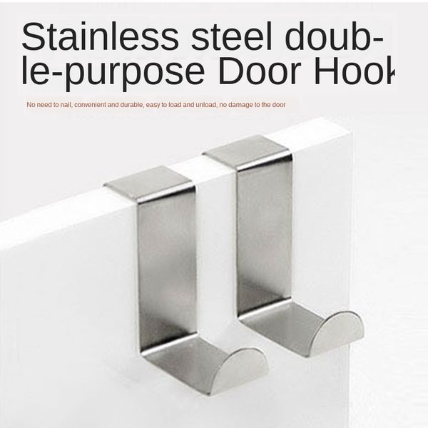 stainless steel door back type multifunctional dual-purpose clothes and hats adhesive hook traceless door rear adhesive hook 2
stainless steel door back type multifunctional dual-purpose clothes and hats adhesive hook traceless door rear adhesive hook 2