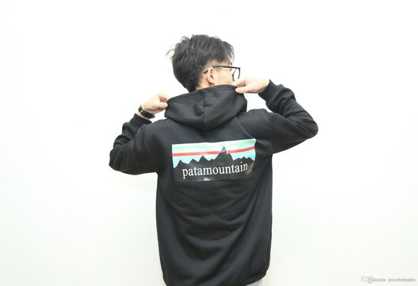 19fw teenager patamountain letters hoodies men women spring autumn clothing sweatshirts, Black
19fw teenager patamountain letters hoodies men women spring autumn clothing sweatshirts, Black