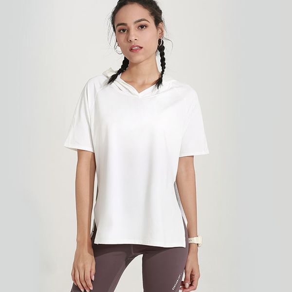 yoga outfits summer sports t shirts women short-sleeve hooded running loose fitness breathable quick-drying, White;red
yoga outfits summer sports t shirts women short-sleeve hooded running loose fitness breathable quick-drying, White;red