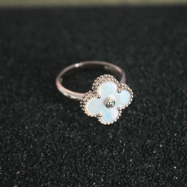 925 silver women clover rings female lover flower charm ring women mother of pearl jewelry, Slivery;golden
925 silver women clover rings female lover flower charm ring women mother of pearl jewelry, Slivery;golden