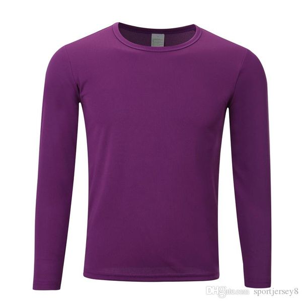 2019 new round neck quick-drying running mens autumn and winter solid color sportswear purple long sleeve jh-001-122, Black
2019 new round neck quick-drying running mens autumn and winter solid color sportswear purple long sleeve jh-001-122, Black